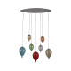 Детская люстра IDEAL LUX CLOWN SP7 COLOR