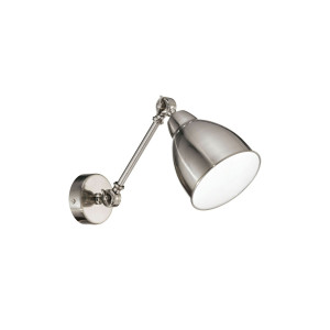 Бра IDEAL LUX NEWTON AP1 NICKEL Бра IDEAL LUX NEWTON AP1 NICKEL