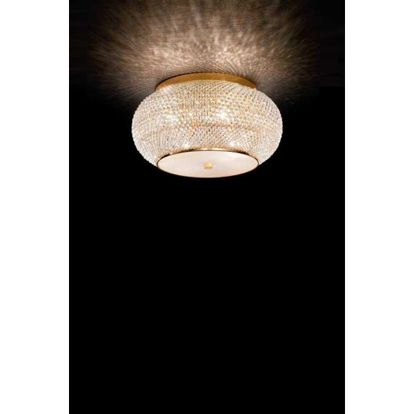 Хрустальная люстра IDEAL LUX PASHA' PL6 ORO