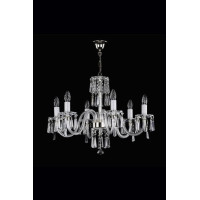 Кришталева люстра ARTGLASS INGEBORG VI nikl (CE)