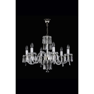 Кришталева люстра ARTGLASS INGEBORG VI nikl (CE) Кришталева люстра ARTGLASS INGEBORG VI nikl (CE)
