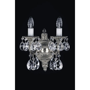 Хрустальное бра ARTGLASS SARKA II nikl antiq (CE)
