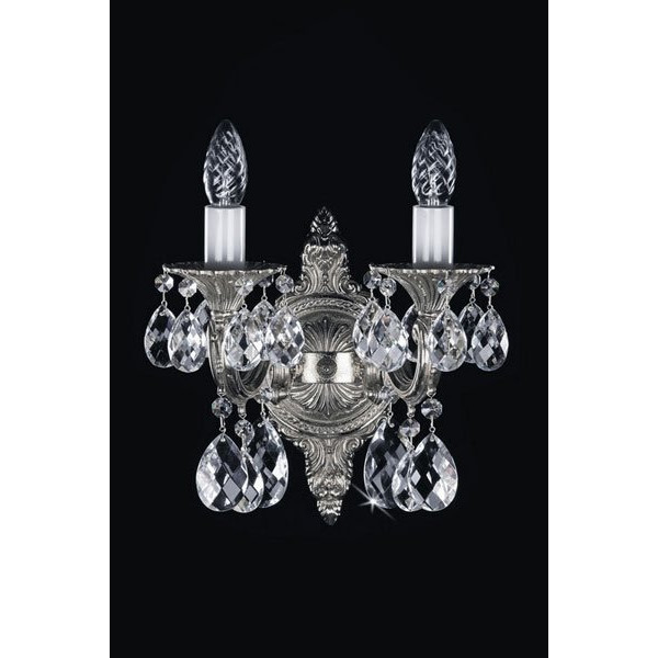 Хрустальное бра ARTGLASS SARKA II nikl antiq (CE)