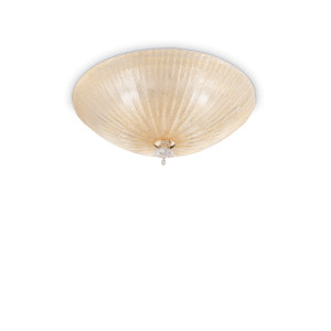 Люстра IDEAL LUX SHELL PL3 AMBRA