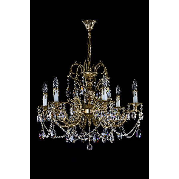 Хрустальная люстра ARTGLASS S-CH-CF-0001-006-BA-CE