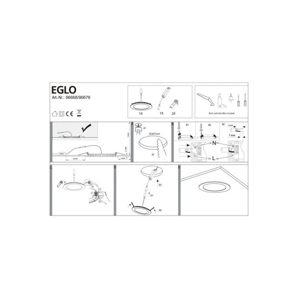 Точковий світильник EGLO 96668