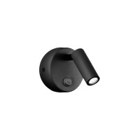 Бра IDEAL LUX PAGE AP1 ROUND NERO