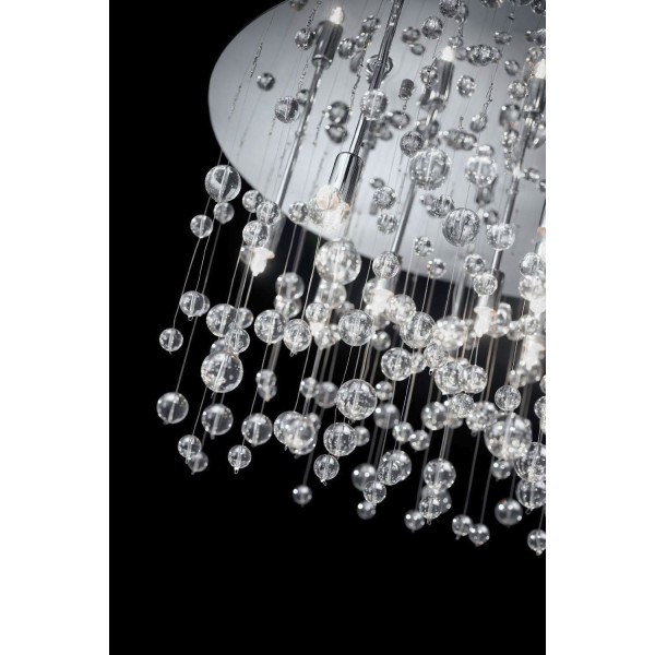 Люстра IDEAL LUX NEVE PL8 CROMO