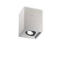 Точковий світильник IDEAL LUX OAK PL1 SQUARE CEMENTO