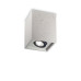 Точечный светильник IDEAL LUX OAK PL1 SQUARE CEMENTO