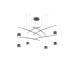 Люстра IDEAL LUX FISH SP6 NERO