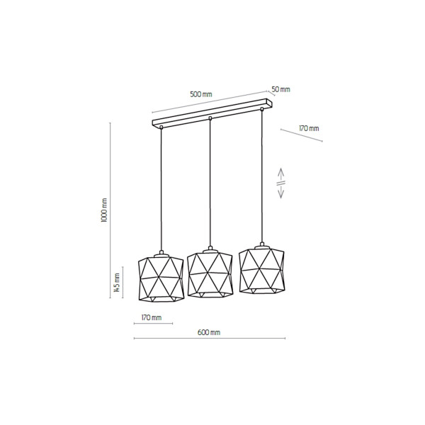 Люстра TK LIGHTING 1044
