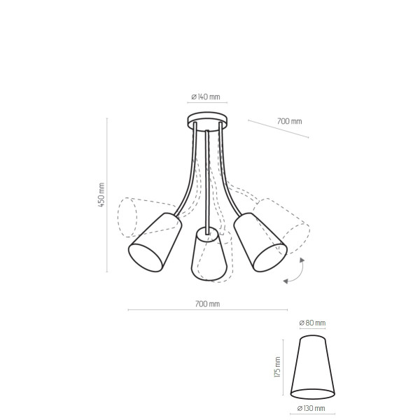 Люстра TK LIGHTING 1711