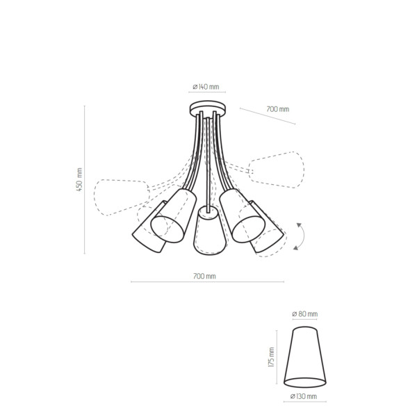 Люстра TK LIGHTING 3242