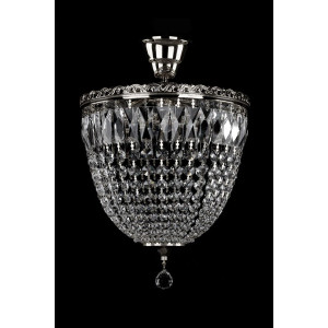 Кришталева люстра ARTGLASS FATIMA II nikl (CE)