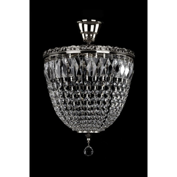Кришталева люстра ARTGLASS FATIMA II nikl (CE)