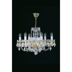 Кришталева люстра ARTGLASS GALINA (bila)