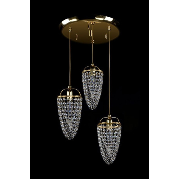 Кришталева люстра ARTGLASS SMALL GAME 03-03 CE
