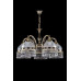 Кришталева люстра ARTGLASS CASSANDRA V CE brass ant