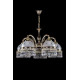 Кришталева люстра ARTGLASS CASSANDRA V CE brass ant