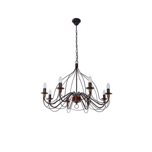 Люстра IDEAL LUX CORTE SP8 RUGGINE