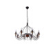 Люстра IDEAL LUX CORTE SP8 RUGGINE