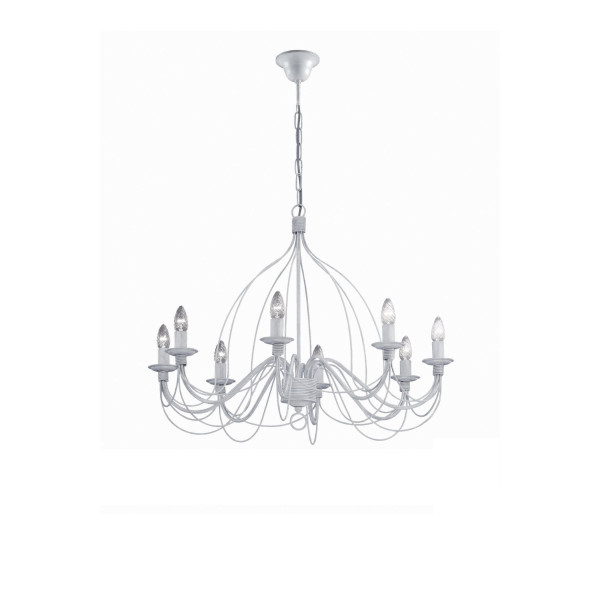 Люстра IDEAL LUX CORTE SP8 RUGGINE