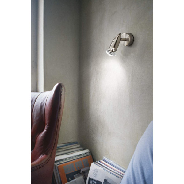 Точечный светильник IDEAL LUX ALFA AP1 NICKEL