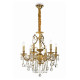 Хрустальная люстра IDEAL LUX GIOCONDA SP6 ORO