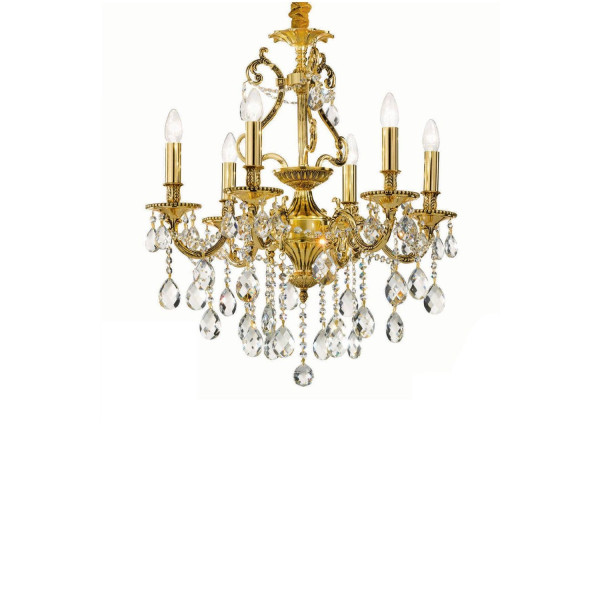 Кришталева люстра IDEAL LUX GIOCONDA SP6 ORO