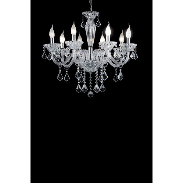 Хрустальная люстра IDEAL LUX TIEPOLO SP8