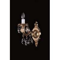 Хрустальное бра ARTGLASS SARKA I matt brass (CE)