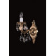Хрустальное бра ARTGLASS SARKA I matt brass (CE)