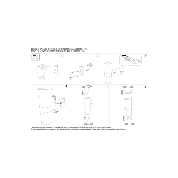 Світильник вуличний IDEAL LUX GUN AP2 SMALL NERO
