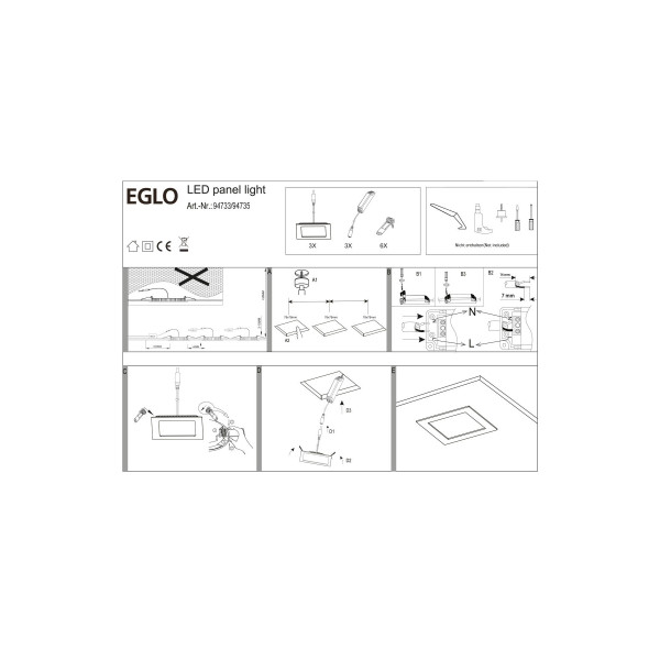 Точечный светильник EGLO 94733