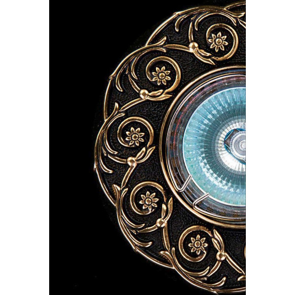 Точечный светильник ARTGLASS SPOT 52 brass antiq