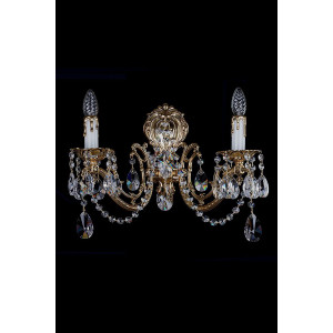 Кришталеве бра ARTGLASS S-WL-CF-0001-002-PB-CE