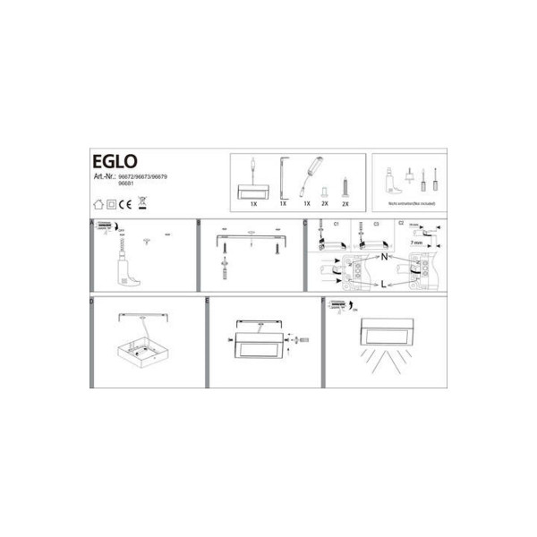 Точечный светильник EGLO 96679