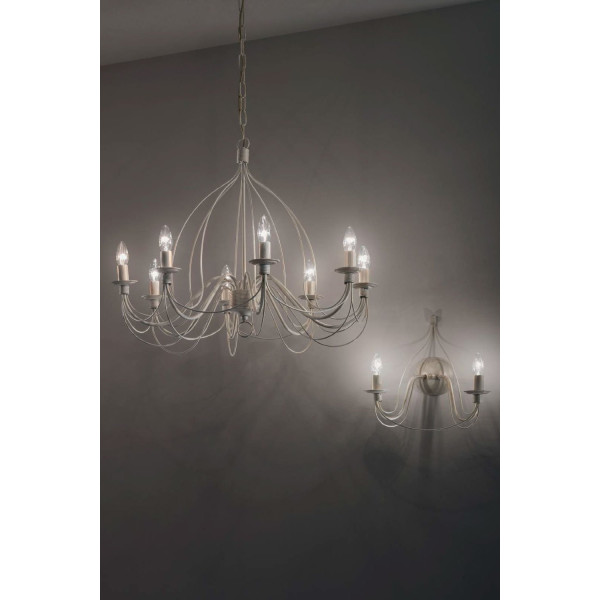 Люстра IDEAL LUX CORTE SP8 RUGGINE