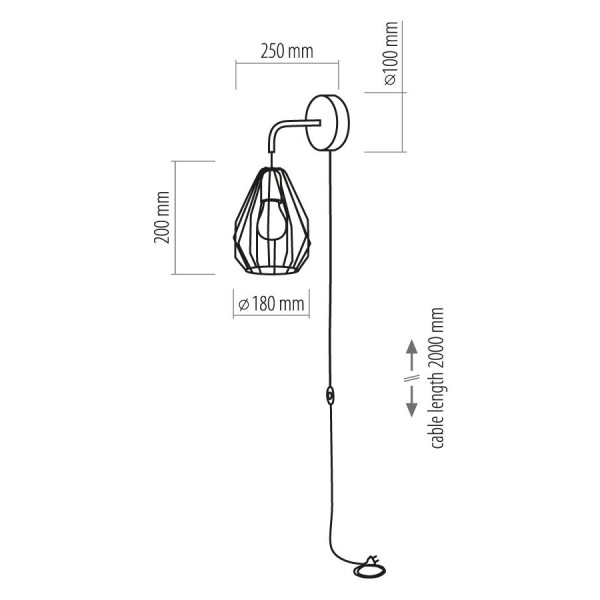 Бра TK LIGHTING 2284