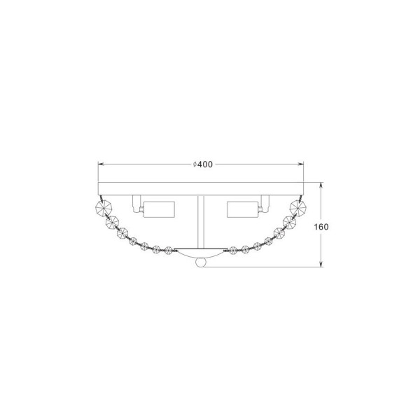 Кришталева люстра ZUMALINE RLX94775-3