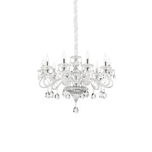 Люстра IDEAL LUX NEGRESCO SP8 TRASPARENTE