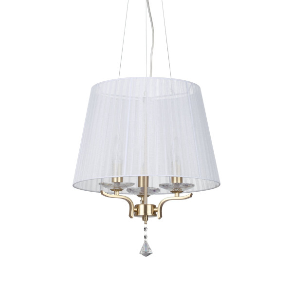 Люстра IDEAL LUX PEGASO SP3 OTTONE SATINATO