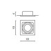 Точечный светильник AZZARDO AZ1446