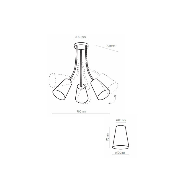 Люстра TK LIGHTING 827