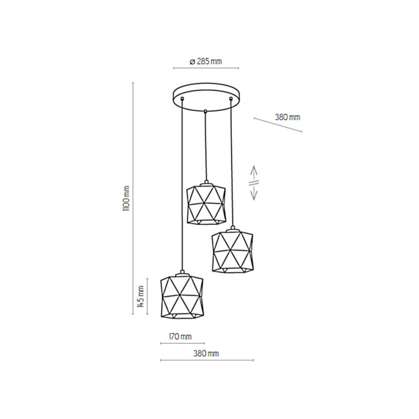 Люстра TK LIGHTING 3250