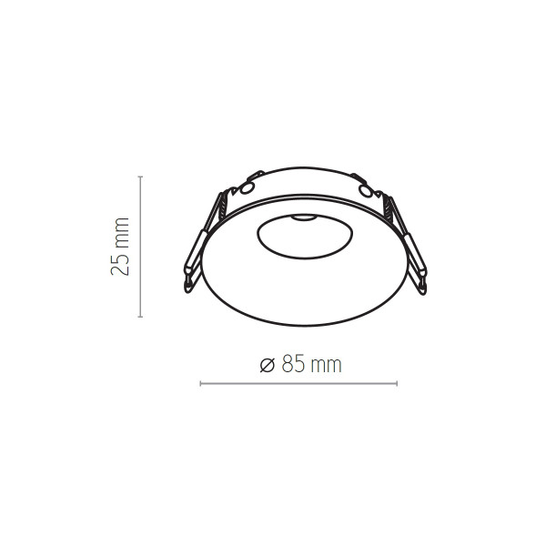 Точковий світильник TK LIGHTING 3500