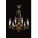 Люстра ARTGLASS DAFNE brass antiq