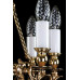 Люстра ARTGLASS DAFNE brass antiq