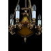 Люстра ARTGLASS DAFNE brass antiq